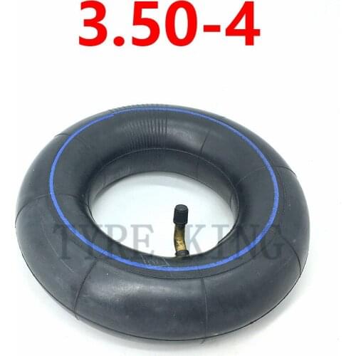 High Quality 4.10/3.50-4 Inner Tube 3.00-4 2.80/2.50-4 Thickened Metal Valve Tire for Scooter Mini ATV Quad Pocket Bike