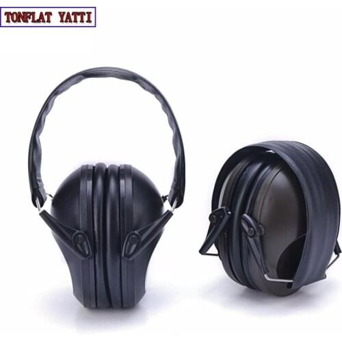 Ear Protectors Anti-noise Earmuffs Tactical Hunting Folding-padded Head Shooting Protection Soundproof Ear Muff Not Electronic