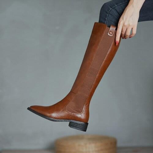 Женские высокие ботинки ZowTina China At AliExpress