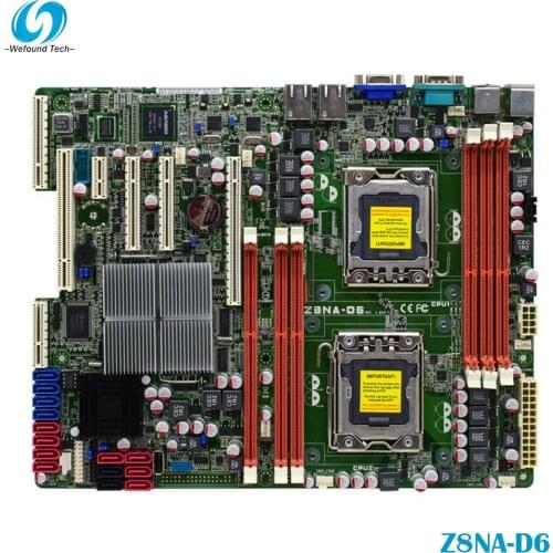 100% Working server Motherboard for Z8NA-D6 1366 X5650 Fully Tested