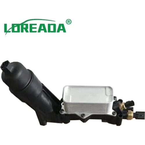 Oil Filter Housing Adapter 68105583AF 68105583AC For Dodge Challenger Charger Grand Jeep Wrangler Cherokee 3.6L 3.2L V6 14-17