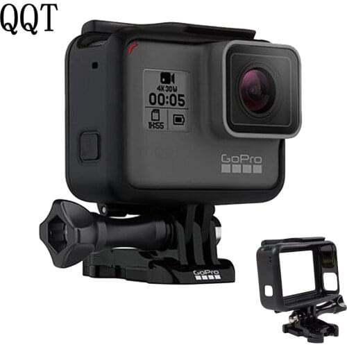 QQT for GoPro accessories Hero 7 6 5 frame mount protective border frame for Go Pro Hero 7 6 5 black Action camera H9r
