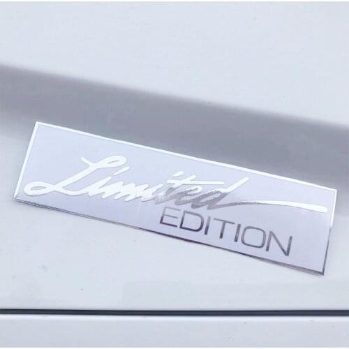 DecalsMe 3D LIMITED EDITION Car Stickers Car Styling Funny Sticker and Decals Reflective Laser Vinyl Sticker on Car 16*3.8CM