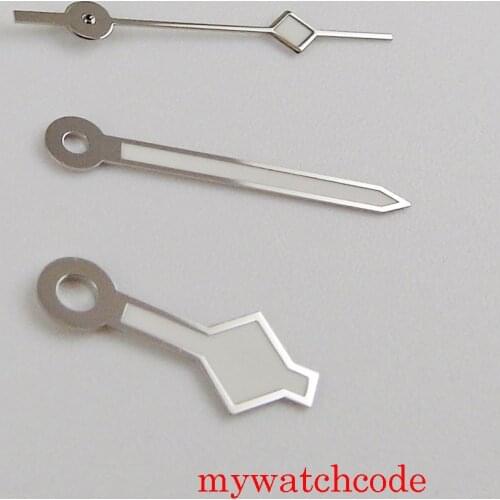 For 24 Jewels NH35 NH36 Automatic Watch Hands Set Luminous Wristwatch Accessories Replacement