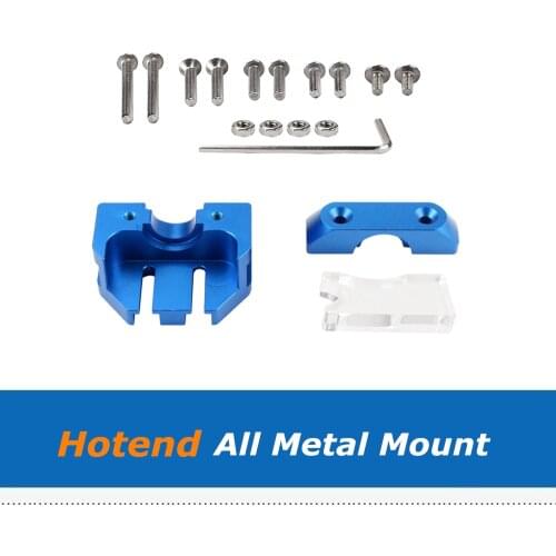 E3D Compatible Multi-Mount All Metal Mount for E3D Type Hotends for CR-10 CR10S Ender3 Ender-3 PRO Ender5 Ender-5 PRO 3D Parts