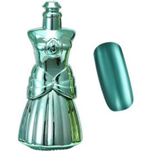 10ml Nail Varnish Strong Waterproof Gel Nail Polish Gorgeous Princess Mirror Manicure Polish DIY Nail Art