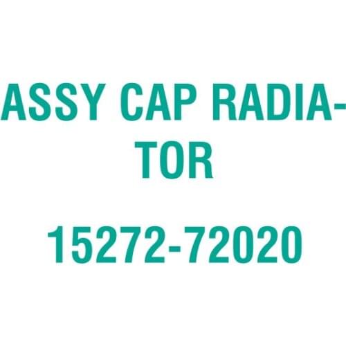 For Kubota 15272-72020 ASSY CAP RADIATOR