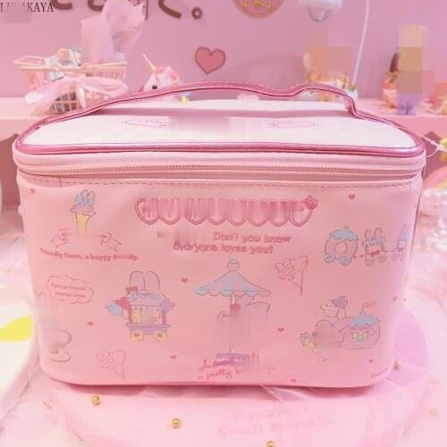 LELAKAYA Large Cosmetic Bags