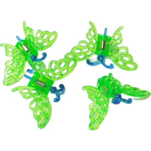 20 Piece Mini butterfly Hair Clips Carnival Girls Birthday Party Favor Toys Novelty Prize Gift Pinata Bag Filler Favour Vending
