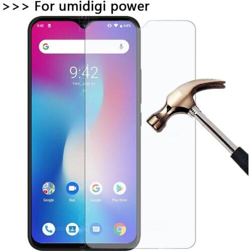 UMIDIGI Power Tempered Glass Screen Protector 9H otective Glass Smartphone Accessories Film for UMIDIGI Power 6.3Inch Case Glass