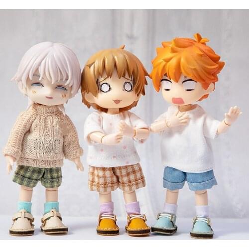 Ob11 baby clothes obitsu11gsc ddf12bjd piccordo Molly plain wear Plaid Shorts stock accessories