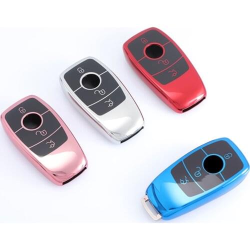 Newest upgrade TPU Car Key Full Case Cover Holder Protect For Mercedes Benz E S Class W177 W205 W213 W222 A205 A217 Accessories