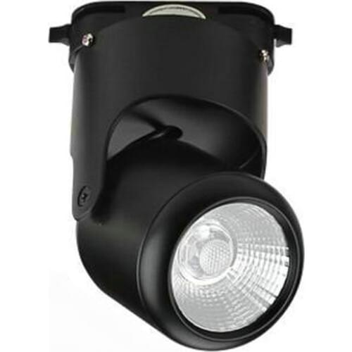 Wholesale Retail 12W dimmable COB LED Track Light Spot Wall Lamp Spotlight Tracking LED AC110V/240V Noverty light 12pcs/lot