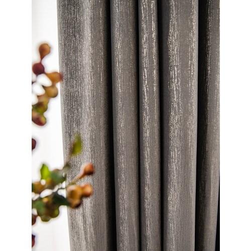 2021 Italian style luxury texture velvet gilded fabric curtains nordic modern thickened shiny blackout curtains for living room
