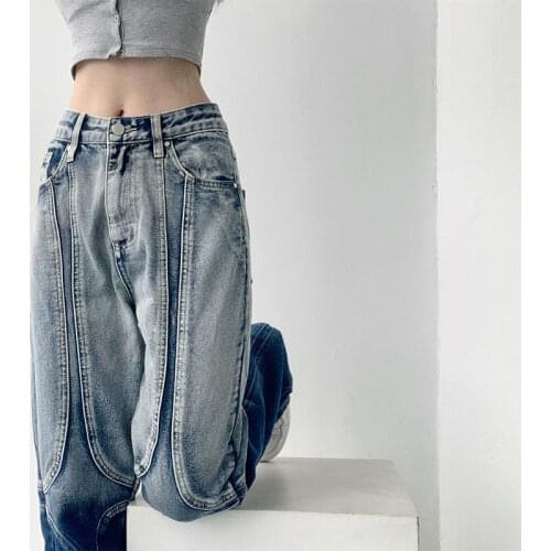 SNFLVWNJ Women's Straight Jeans