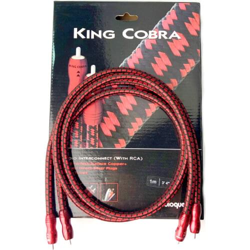 1.5m King Cobra Audio Interconnect Cable & RCA cable ~ PSC with Original box