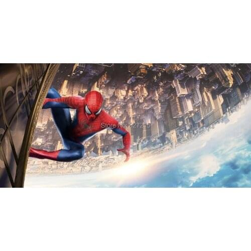 SPI-015 spideman cartoon decorative ceiling film 2016 hot seller suspend ceiling material