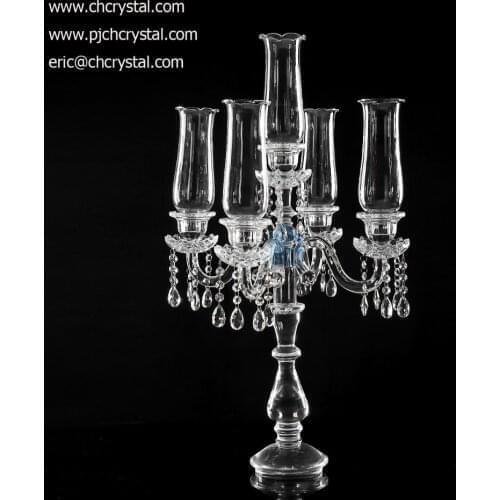 Glass Cover For Crystal Candelabra Accessories Candle Holder