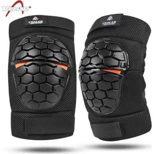 VEMAR Motorcycle Knee Pads Motocross Knee Protector Guard MTB Ski Protective Gear Kneepad Moto Knee Protective Gear