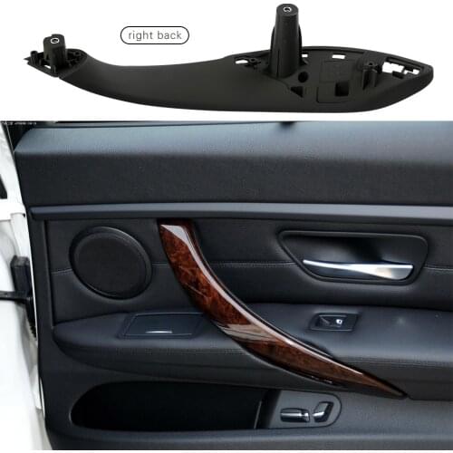 VODOOL Interior Internal Inner Door Panel Handle Pull Replacement for BMW F30 F35 3 Series 2012-2019 Black