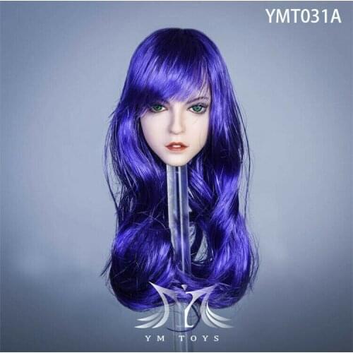 YMTOYS YMT031A 1/6 Hair Transplant Female Head Sculpture fit 12 inch TBL PH action figure body