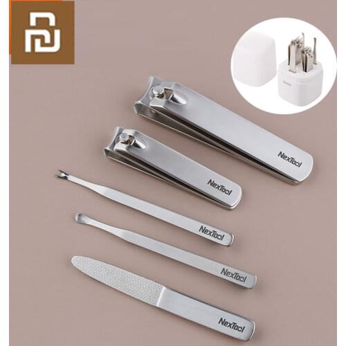 Youpin Nextool Manicure Nail Clippers Pedicure Care Ear spoon File Portable Travel Kit Stainless Steel Nail Cutter polish Tool