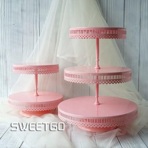2/3 tiers cake stand metal cupcake stand tools for dessert candy bar accessory for party event wedding bakeware