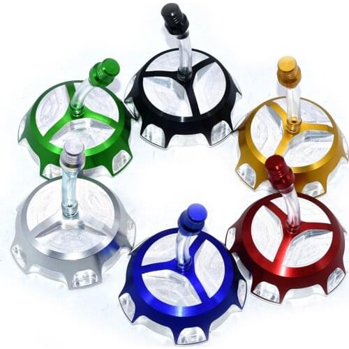 Aluminum CNC fuel tank cap Fit For Kayo Small Dirt bike, XR50 CRF50 KLX110