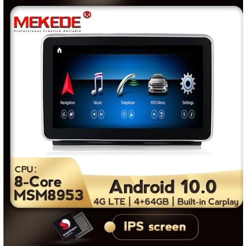 Android 10.0 8-Core 4+64G Car Android 9inch Display for Mercedes Benz M ML W166 GL X166 2012-2015 Command System Upgrade Screen