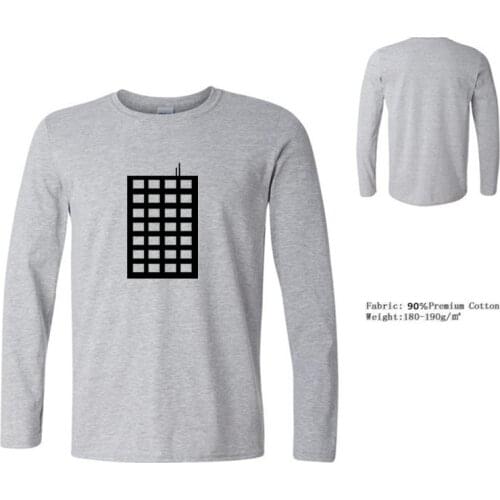 2021 New Design TARCHIA Men T-Shirts Long Sleeve O-Neck 100% Cotton Tees Tops Mens Slim Casual T Shirts Homme