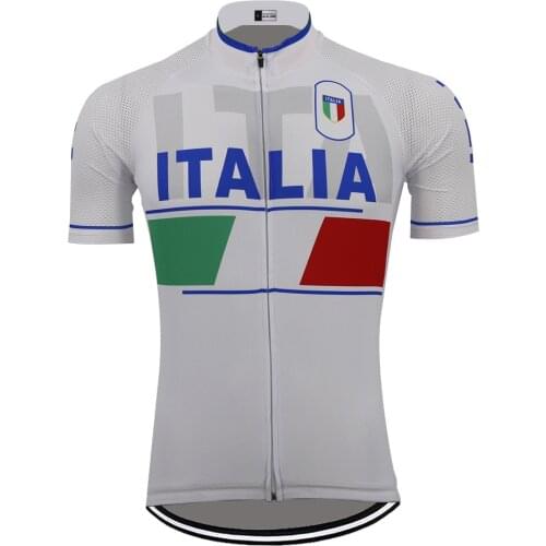 ITALIA New Cycling Jersey Summer Men Short Sleeved Clothing Shirt Ciclismo Bicycle Basketball Outdoor Maillot Ciclismo