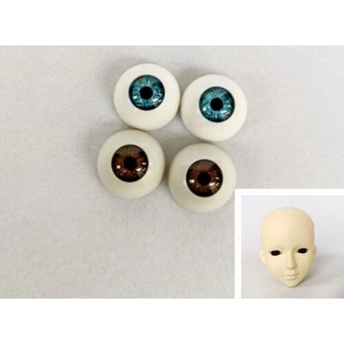 10 pairs / lot 10MM 14MM 16MM Acrylic Eyes For Reborn Dolls Brown Green Grey Color Eyeball For Blyth Dolls Diy BJD Doll Accessor