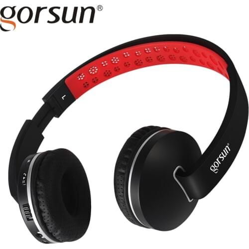 GORSUN E85 Wireless Bluetooth Headphone Stereo Shock Bass Elastic Folding Long Standby Microphone Large Compatible Music Headset