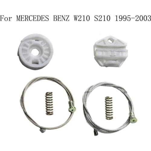 For MERCEDES BENZ W210 S210 1995-2003 Window Regulator Window Lifter Repair Kit Set Rear Left Right