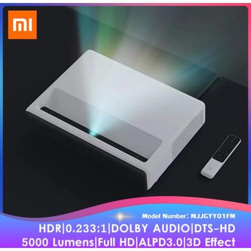 Xiaomi Mijia Laser Projection TV 150 inch 1080P Full HD Projector 5000 Lumens 2GB+16GB 3D Dolby DTS Home Theater Cinema Beamer