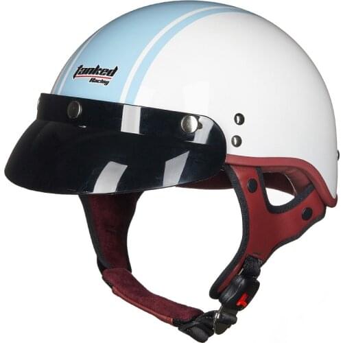 Summer Tanked Racing motorcycle half face helmet men and women motorbike scooter helmet electric car helmet M L XL XXL