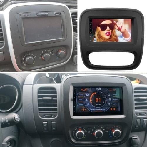 7'' Android 10 Car GPS Navigation Radio For Renault Trafic 3 2017 Opel Vivaro B DSP BT Multimedia Video Player No 2din 2 din dvd