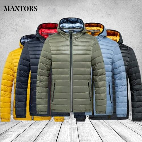 Men Windproof Hat Parkas Jacket Men 2021 Winter Brand New Casual Warm Thick Waterproof Jacket Parkas Coat Men New Autumn Outwear