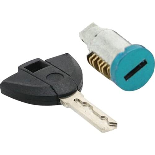 Motorcycle Lock Key Set Rear Seat Lock Core Side Box for BMW S1000RR 2009-2015