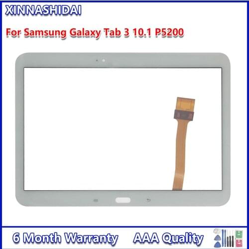 New P5200 Touchscreen For Samsung Galaxy Tab 3 10.1Touch Screen Panel Digitizer Sensor Front