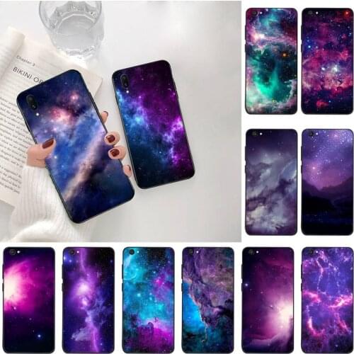 Space for galaxy universe Star Dark Custom Soft Phone Case For Vivo Y91c Y17 Y51 Y67 Y55 Y7s Y81S Y19 V17 vivos5