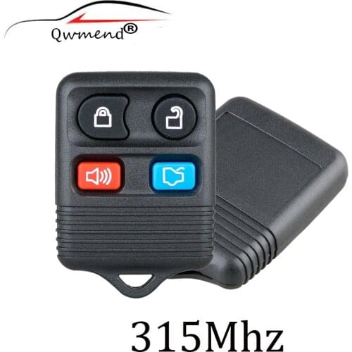 4Buttons Remote Car Key Transit Keyless Entry Fob 315MHz For Ford Complete Remote Control Circuid Board CWTWB1U331