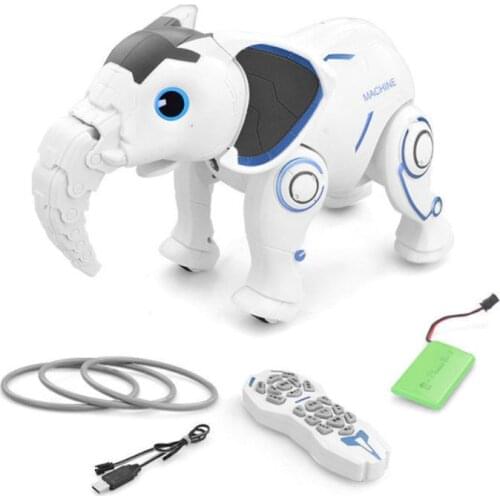 Remote Control Elephant RC Robot Interactive Children Toy Singing Dancing Elephant Smart Robot Early Education Toy For Kids Toys