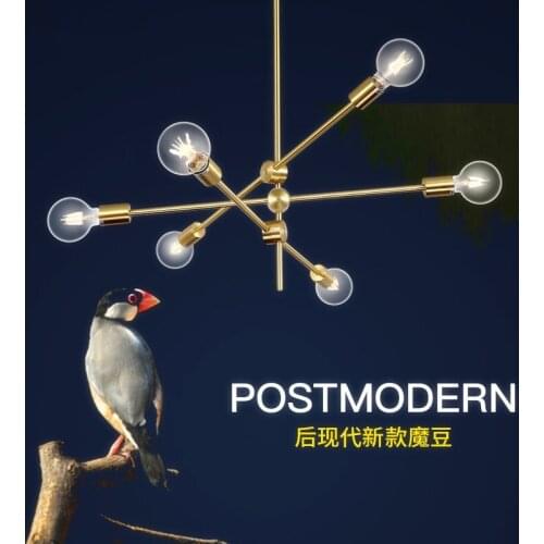 Northern Europe A Living Room A Chandelier Post Modern Originality Bedroom Model House Led B & B Hotel Personality Line A