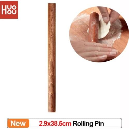 Yiwuyishen Natural Log Rolling Pin Fine Sanding Without Added Chemical Coating Non-Stick Cooking Tools 32*400mm