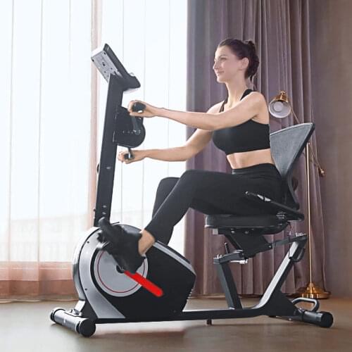 Indoor Exercise Bike 14 Gear Magnetic Control Resistance Trainer Home Training Bicycle Bike Exercise Trainer Model R8
