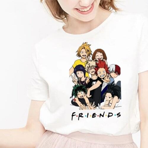 Vintage T-Shirts My Hero Academia T-shirt 2021 New Women Men T Shirt Boys Girls Anime Summer Short Sleeve Tshirt Unisex Tee Tops