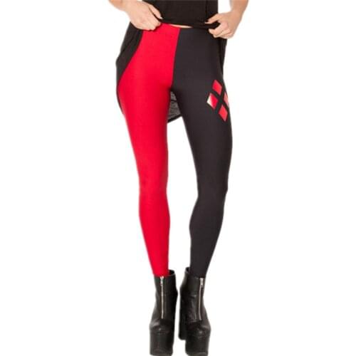 DOUBCHOW Women Elastic Waist Digital 3D Printed Leggings 2019 Maiden Spandex Cats Coffee Bean Shiny Skinny Pants Plus Size 3XL