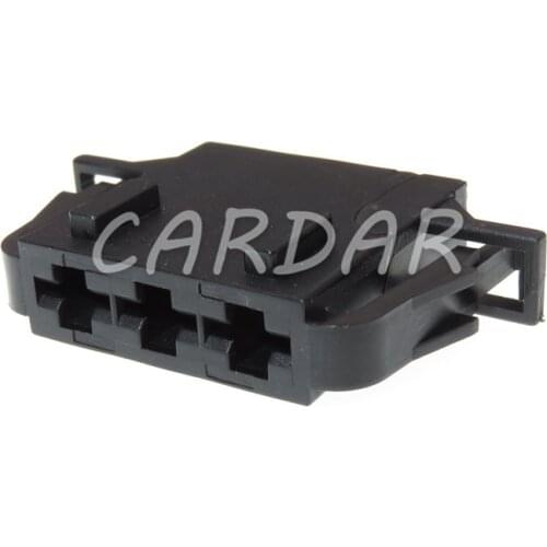 1 Set 3 Pin 1J0 972 753 Automotive Cable Connector Auto Fan Wire Sockets 6.3mm 1J0972753 For VW Audi