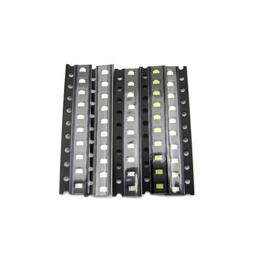 1000Pcs SMD 0805 LED Light Emitting Diode Beads Blue/Green/Pure Green/Orange/Red/White/Yellow/Purple/Pink/Warm White